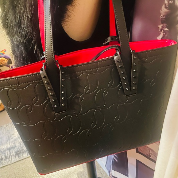 Christian Louboutin Handbags - ♥️😍Stylish Black and Red Women's Tote Bag